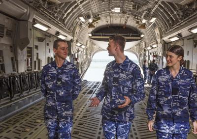 Volunteers Australian Air Force Cadets AAFC
